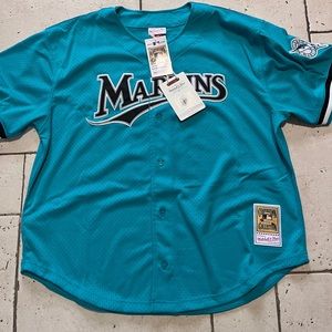Mitchell & Ness Cooperstown MLB Florida Marlins Jersey Rosario Miami Authentic